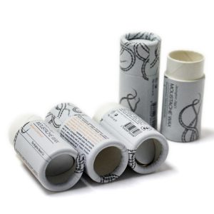 Низкая цена 2,5 унции бумажного дезодоранта-стика контейнер крафт-бумага пуш-ап тюбик для бальзама для губ - бальзам для губ блеск губная помада дезодорант бумажная упаковка в тюбике - 1