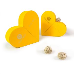 Упаковка свадебных подарочных коробок в форме сердца с индивидуальным дизайном оптом с фабрики